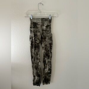lululemon athletica Tie-Dye Leggings Olive green ‘33